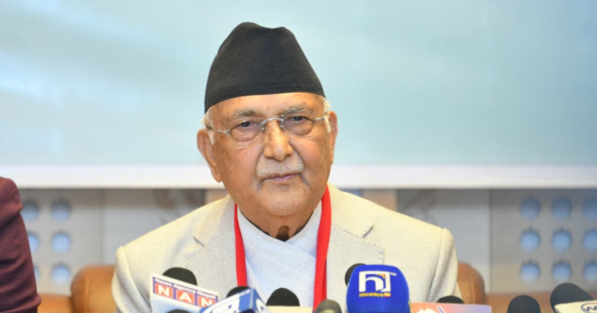 प्रधानमन्त्रीमा कार्कीलाई सिफारिस गरेको भनेर प्रचण्डले झुट बोले: ओली