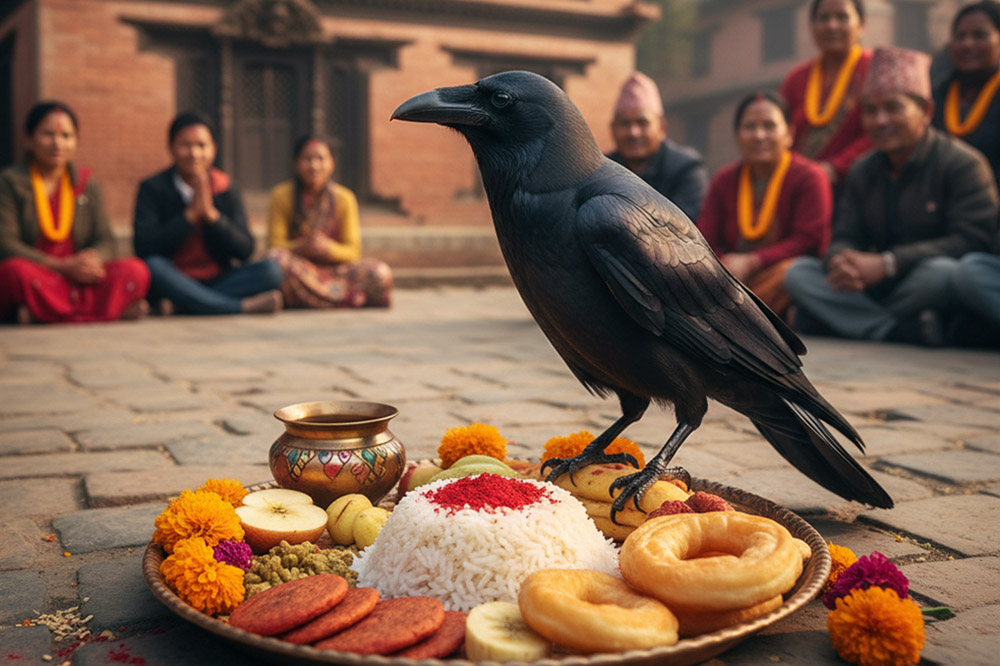 आज काग तिहार मनाइदै