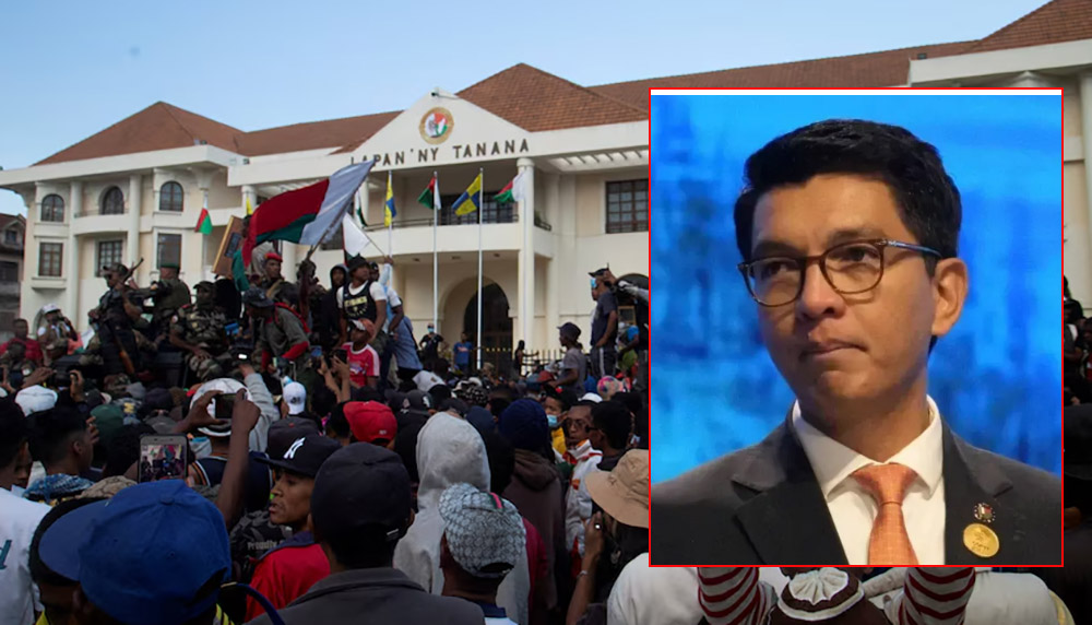 जेनजी आन्दोलनपछि देश छोडेर भागे मेडागास्करका राष्ट्रपति