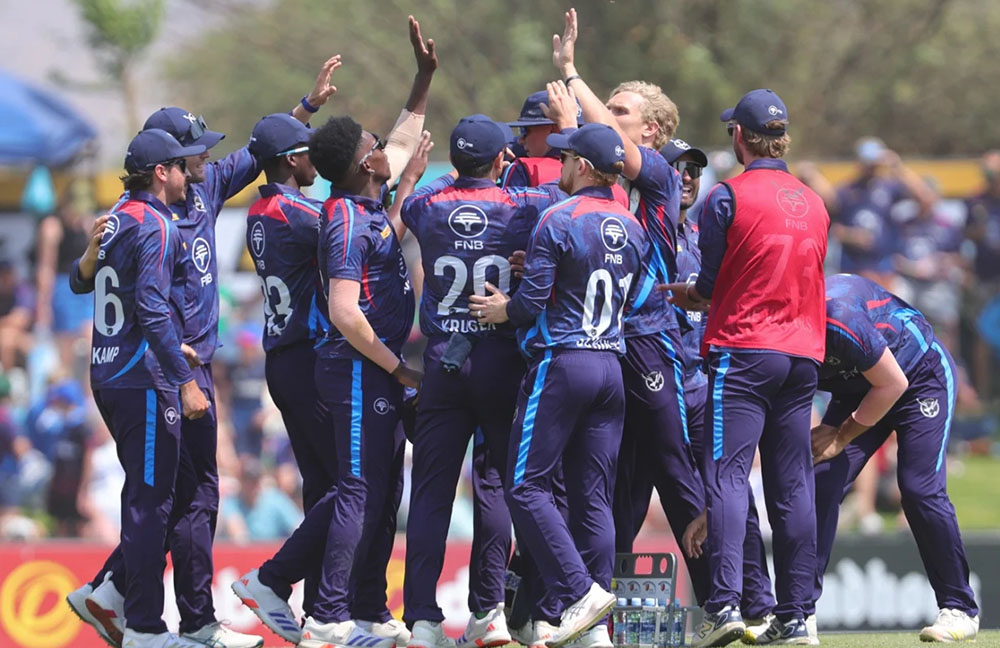 टी-२० खेलमा दक्षिण अफ्रीकामाथि नामिबियाको ऐतिहासिक जित