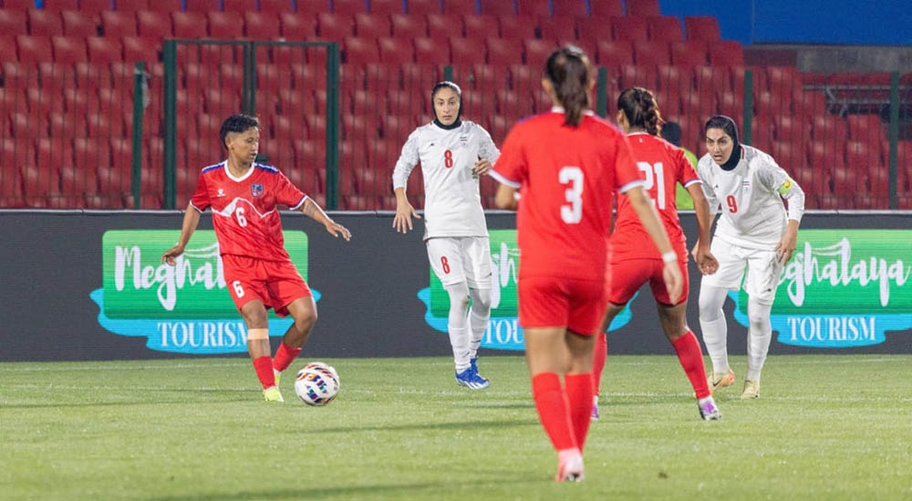 नेपाल इरानसँग पराजित