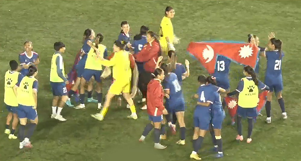 भारतविरुद्ध नेपाली महिला टिमको लगातार दोस्रो जित, पेनाल्टी सुटआउटमा विजयी