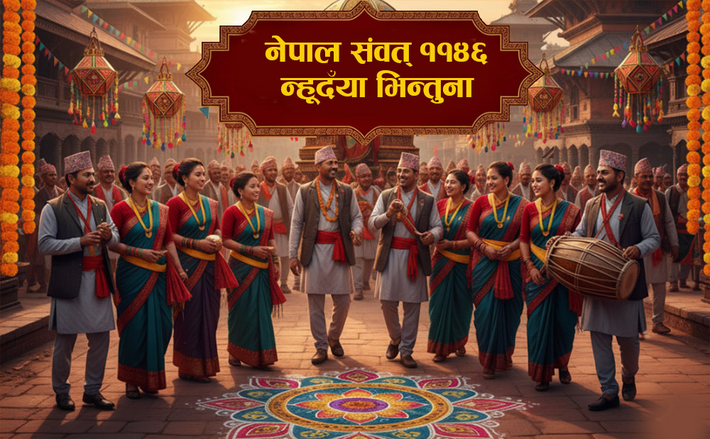 आजदेखि नेपाल संवत् ११४६ शुरु, नेवार समुदायमा म्हः पूजा मनाइदै