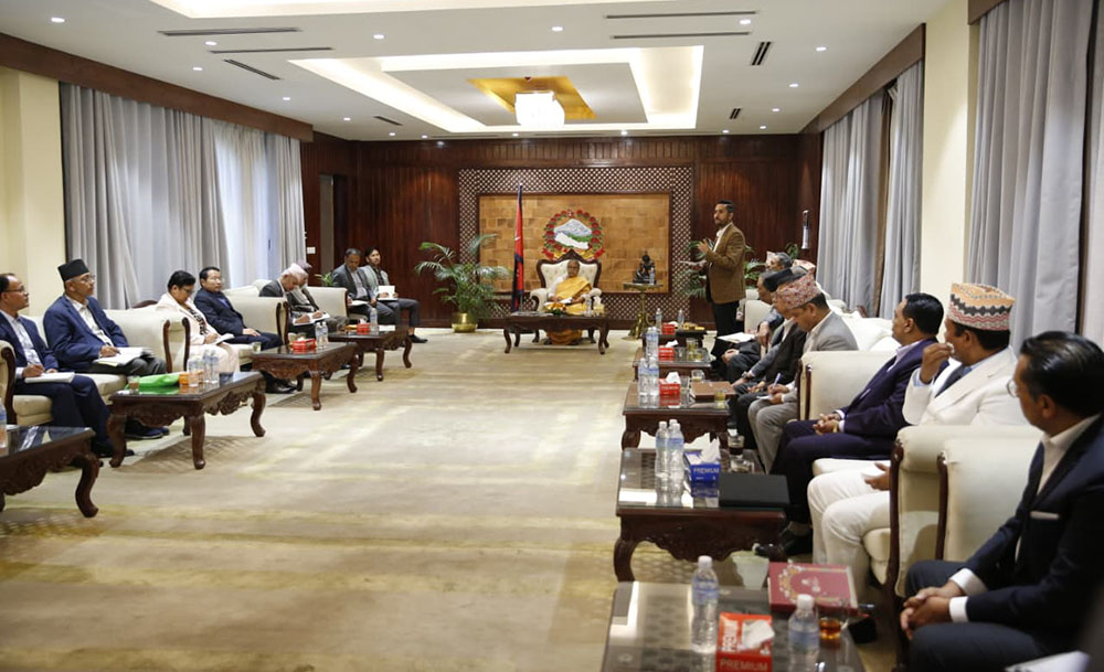 बालुवाटार बैठक जारी, दलहरु निर्वाचन केन्द्रित धारणा राख्दै