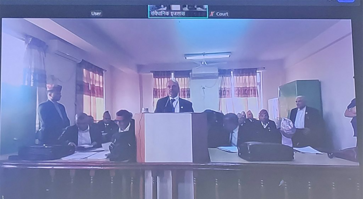 प्रतिनिधिसभा विघटनविरुद्धको रिटमा बहस सुरू