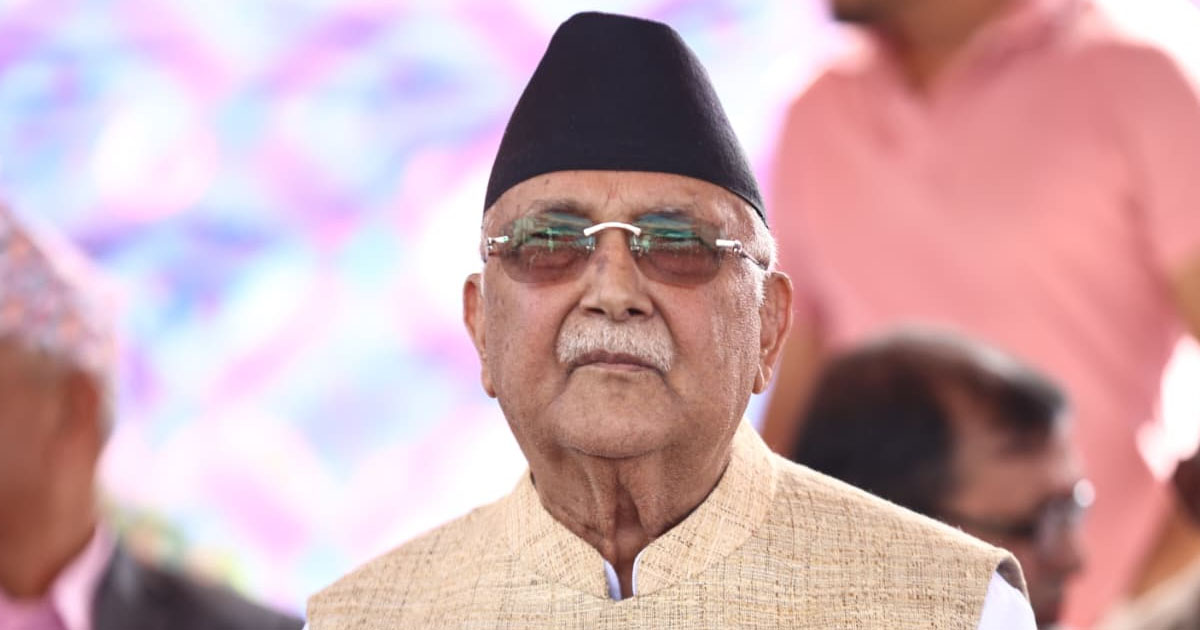 कार्की नेतृत्वको सरकार नेपालीको होइन : केपी ओली