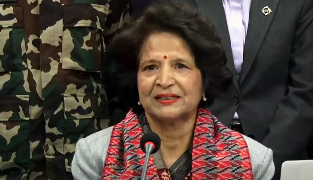 पदभार ग्रहण गर्दै स्वास्थ्यमन्त्री गौतमले भनिन्- भ्रष्टाचार भएको सुन्न नपरोस्