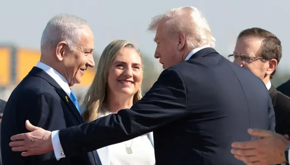 अमेरिकी राष्ट्रपति ट्रम्पको इजरायलमा भव्य स्वागत