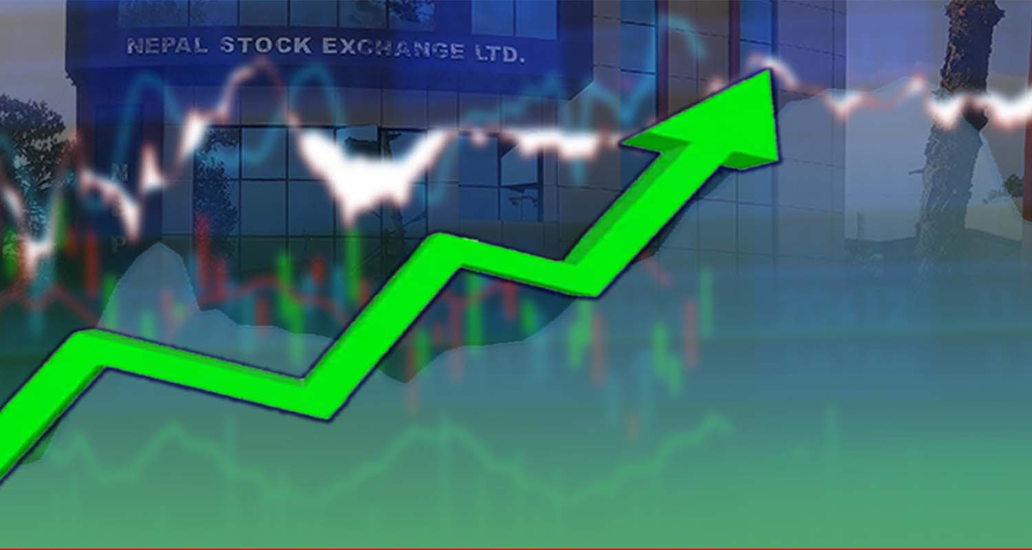 नेप्से ६२ अङ्कले बढ्यो, साढे चार अर्बकाे कारोबार