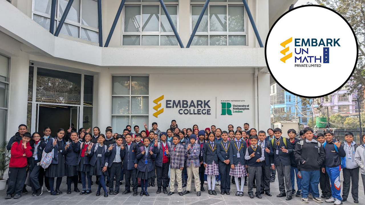 गणितलाई वास्तविक जीवनसँग जोड्ने इम्बार्क अनम्याथको प्रयास, ‘ग्लोबल म्याथ डिबेट लिग’ हुँदै