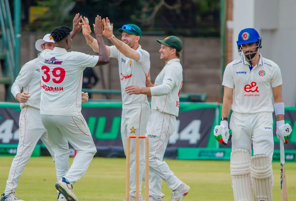 अफगानिस्तानविरुद्धको टेस्टमा जिम्बाबेको शानदार जित