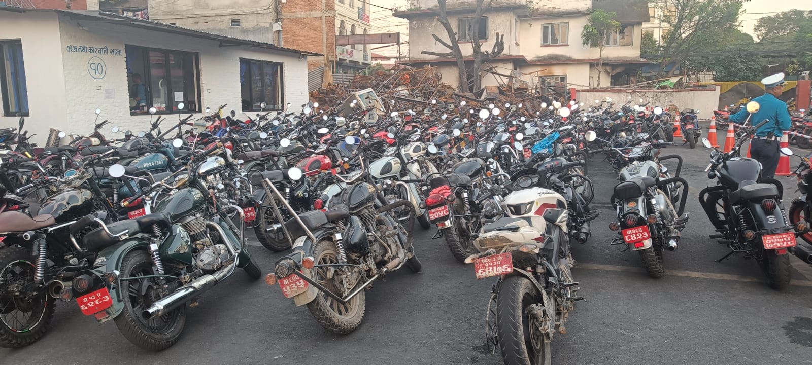 काठमाडौं उपत्यकामा स्वरुप परिर्वतन गरिएका २७५ बाइक नियन्त्रणमा, कारबाही प्रक्रिया सुरु