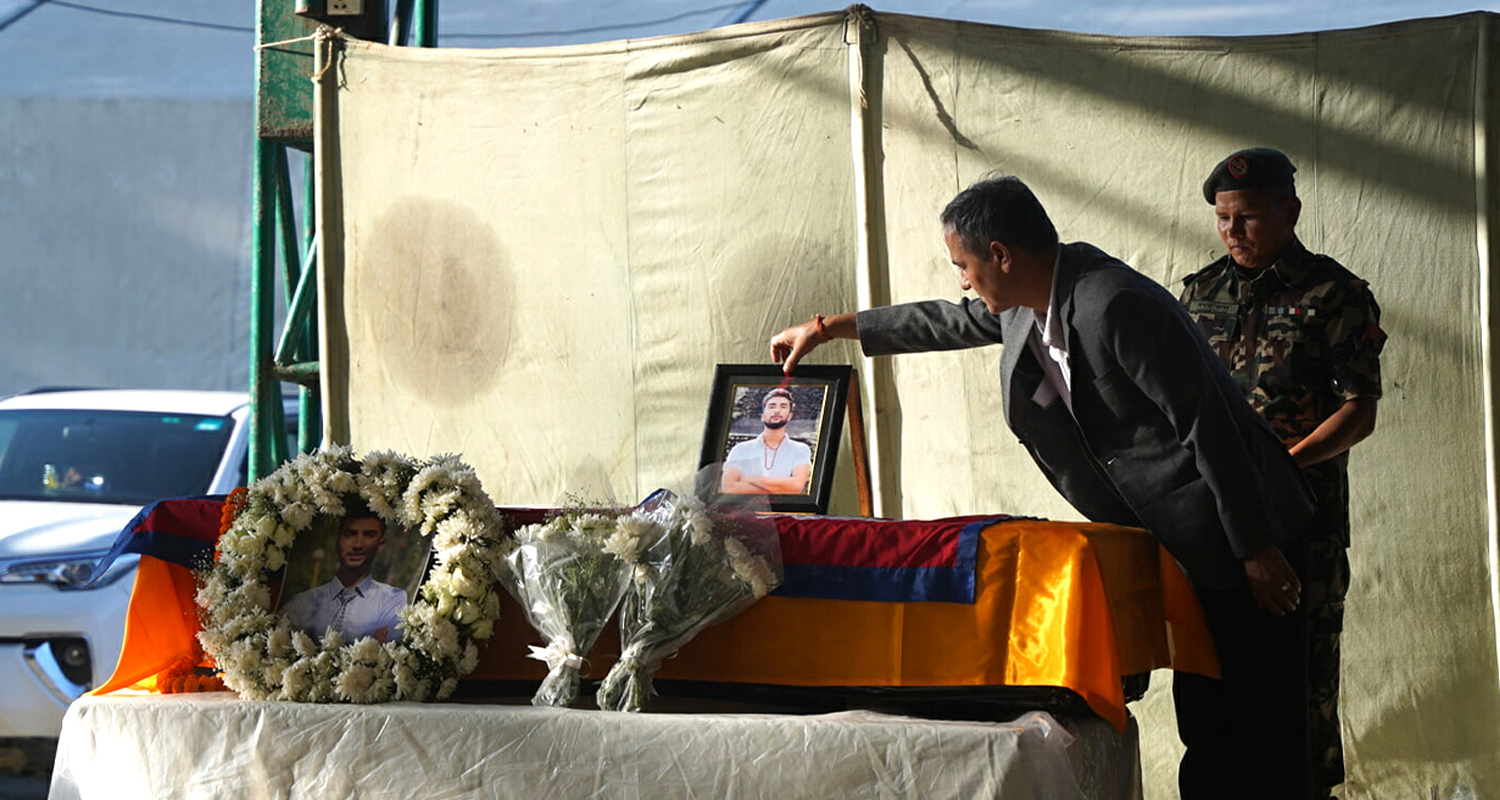 नेपाल ल्याइयो विपिन जोशीको शव