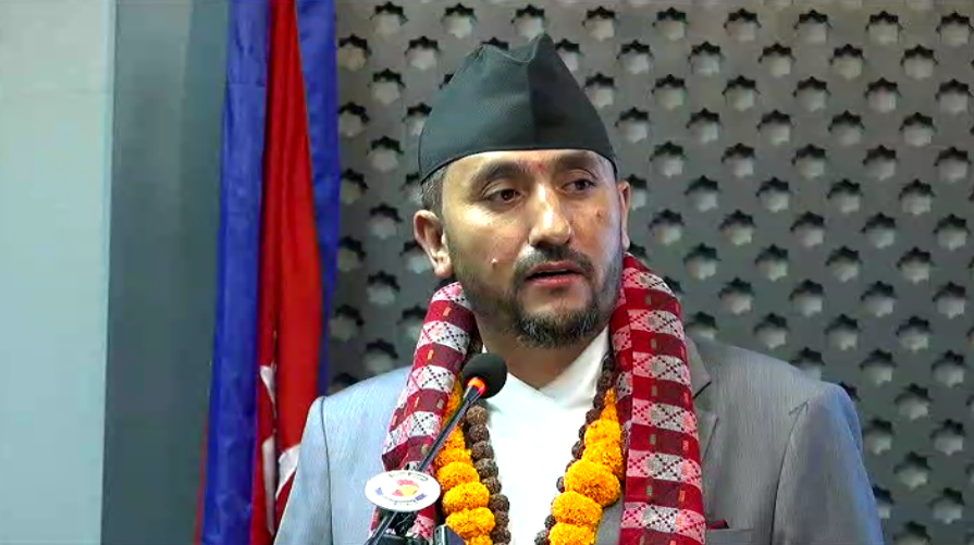 नेपालको राष्ट्रिय पहिचानको संरक्षणमा जुट्न सबैलाई सञ्चारमन्त्री खरेलको आग्रह