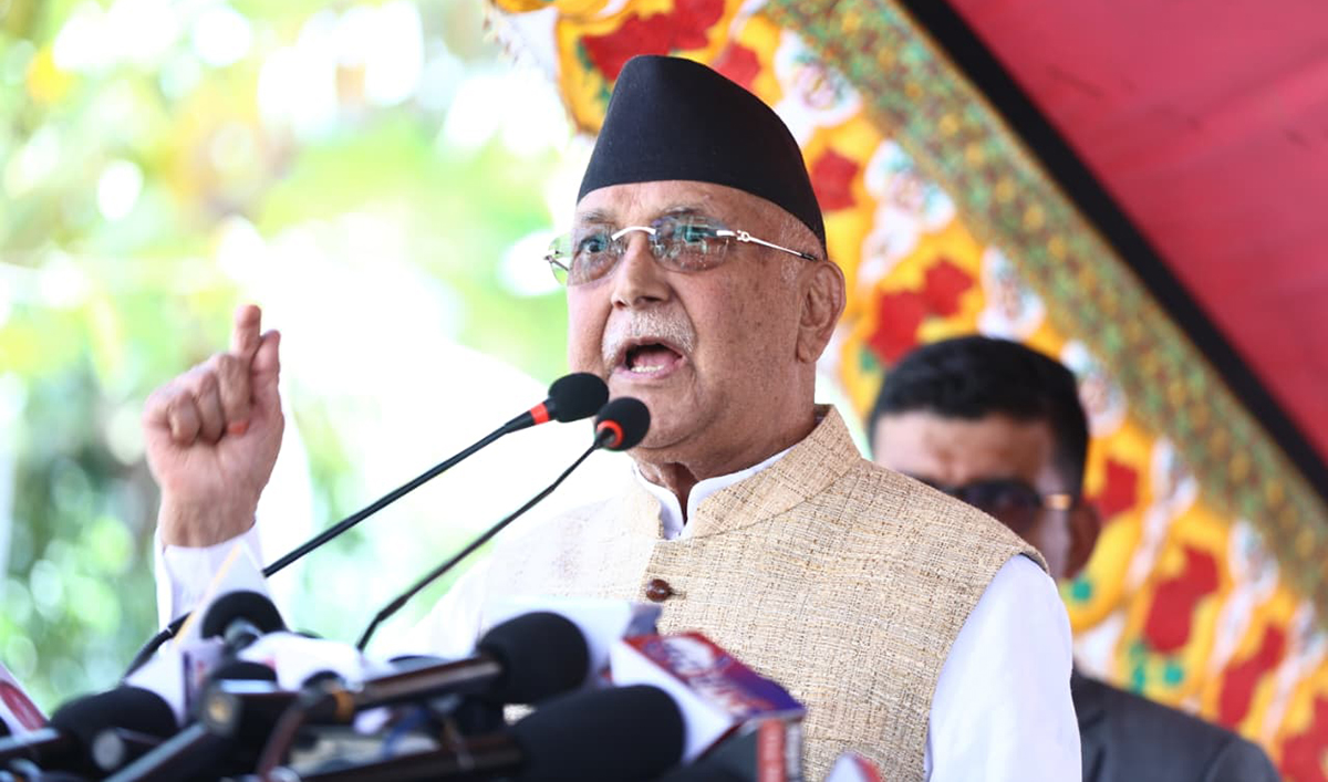 नक्कली जाँचबुझ आयोग एमालेलाई मान्य छैन : ओली