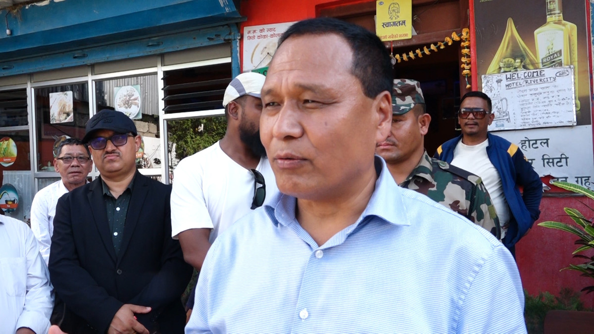 राहतदेखि पुन:निर्माणसम्मको काम सरकारको प्राथमिकतामा छ: मन्त्री घिसिङ