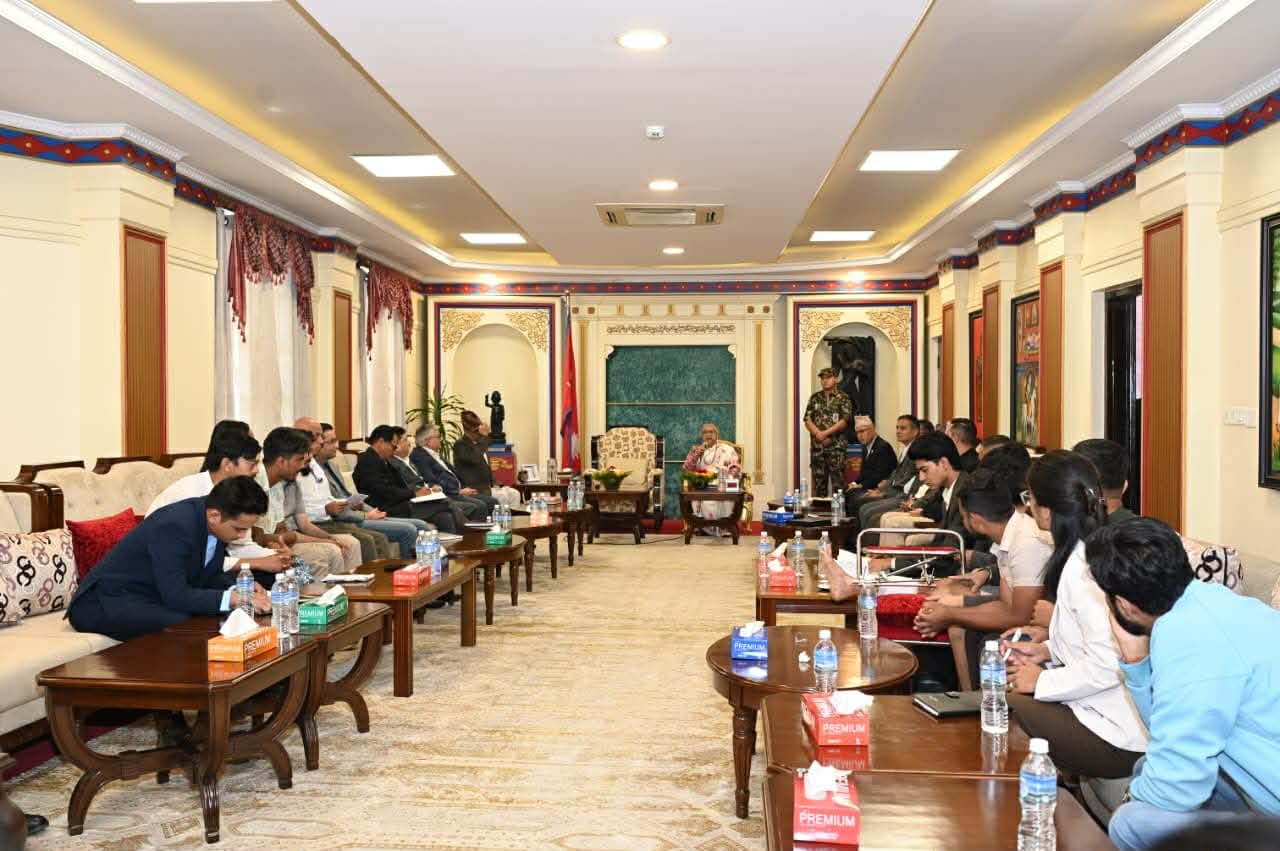 शीतल निवासमा जेन -जी सहितको बैठक सुरू