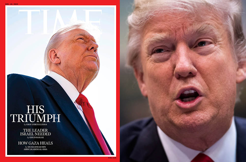 टाइमको कभरमा आएपछि ट्रम्पको प्रतिक्रिया- अहिलेसम्मकै खराब तस्बीर राख्यो !