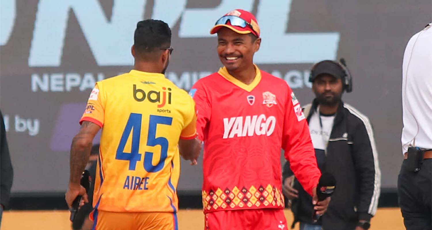 लुम्बिनी लायन्सविरुद्ध सुदूरपश्चिम रोयल्स फिल्डिङमा