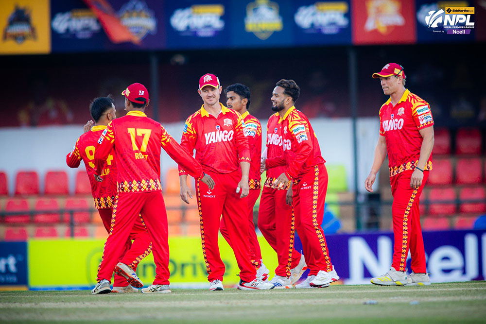 एनपीएलमा लुम्बिनीको विजयी शुरुवात, चितवन ६ विकेटले पराजित