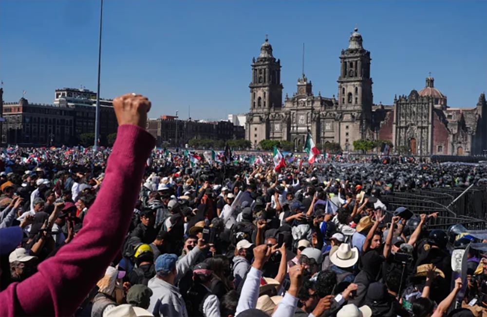 मेक्सिकोमा चर्कियो जेन जी आन्दोलन