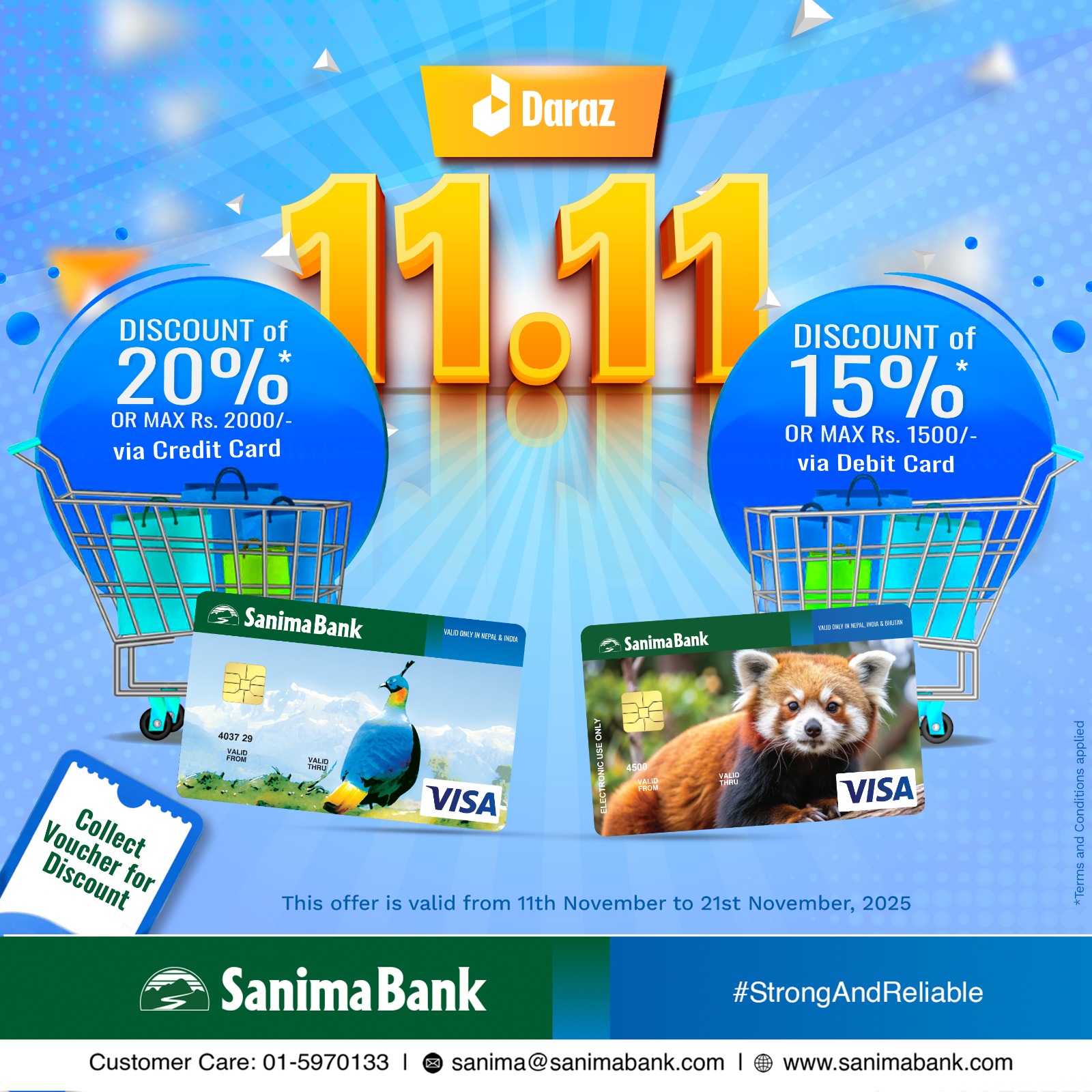 सानिमा बैंकको दराजसंग दराज ११.११ योजनाका लागि सहकार्य