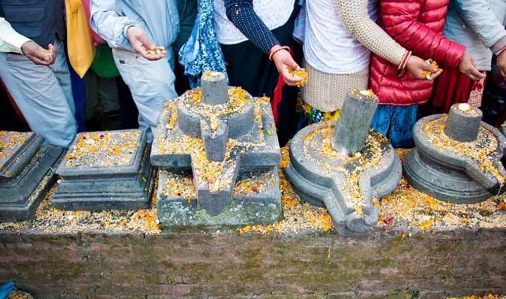 शतबीज छरेर मनाइयो बालाचतुर्दशी