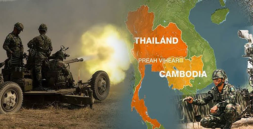 थाइल्याण्ड र कम्बोडियाबीच फेरी विवाद, दुवै देशका सेनाले के भने ?