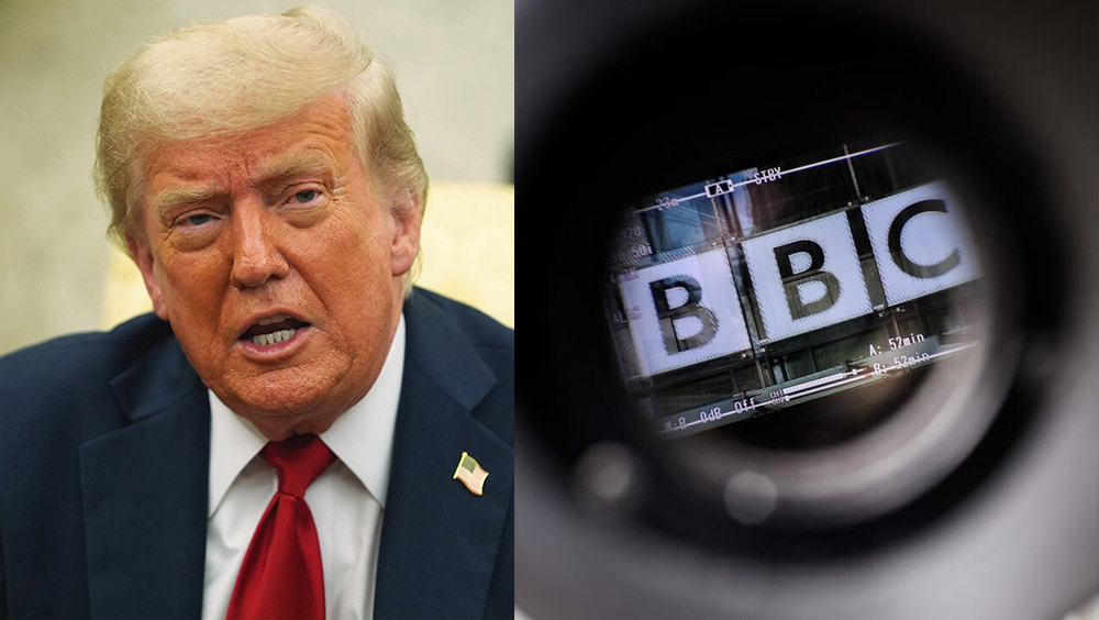 बिबिसीविरुद्ध अर्को साता मुद्दा हाल्छु: ट्रम्प