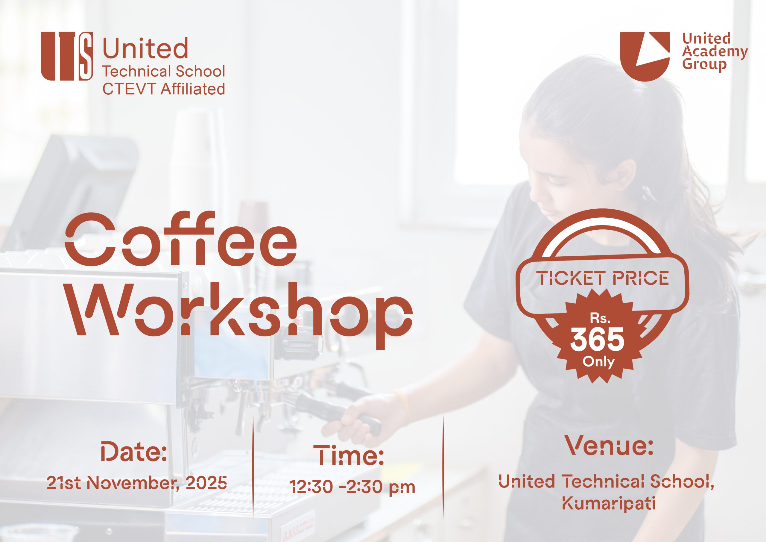 युनाइटेड टेक्निकल स्कूलले कफी कार्यशालाको गर्‍यो घोषणा