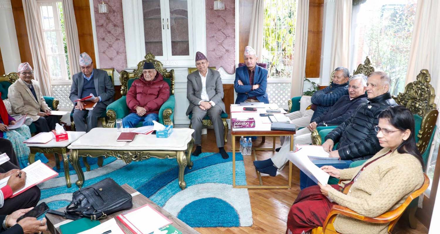 एमालेको सचिवालय बैठक सुरू