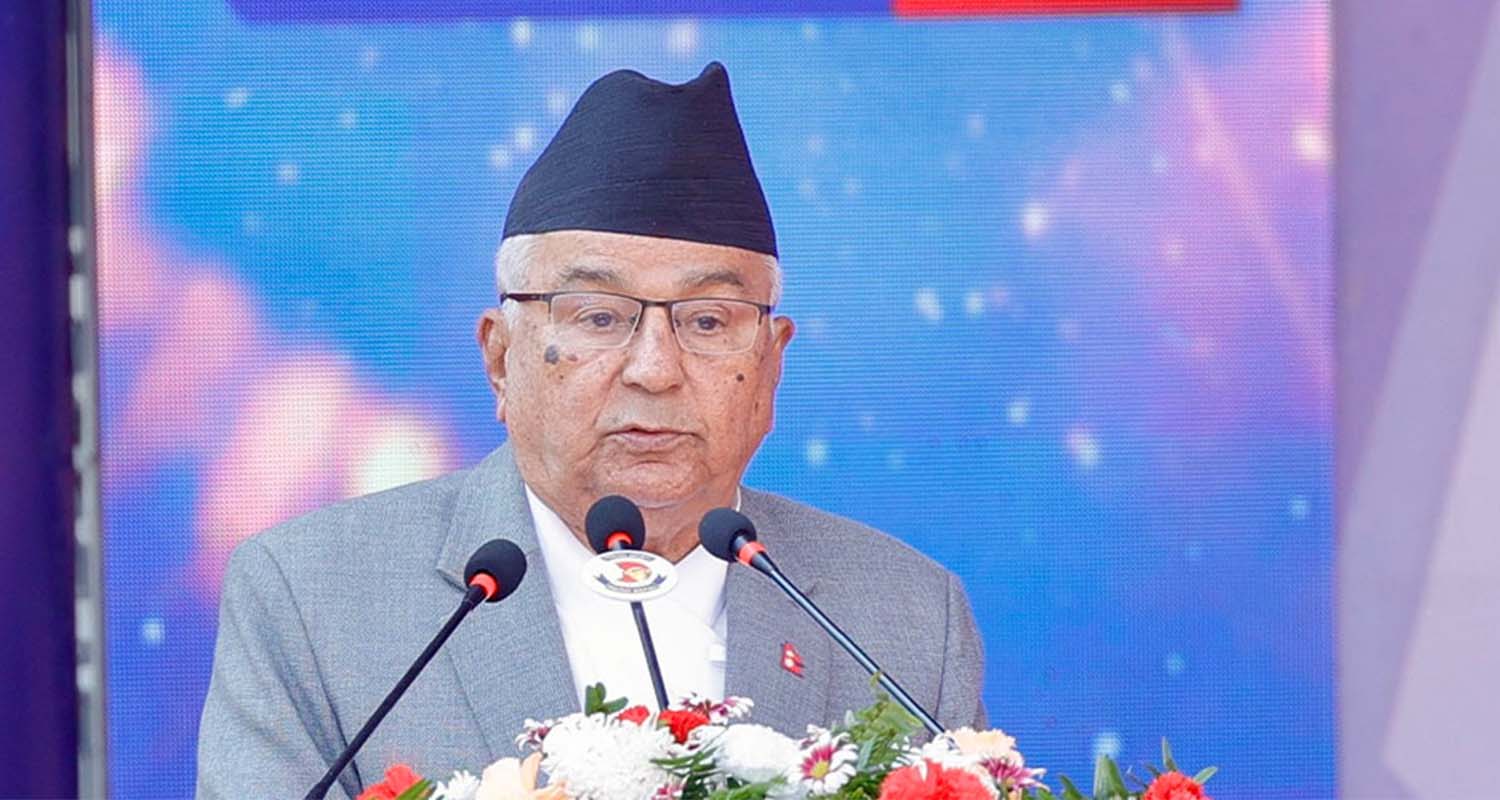 संविधान र लोकतन्त्रलाई अझ उन्नत बनाउन फागुन २१ को निर्वाचन सफल बनाउनुपर्छ: राष्ट्रपति पौडेल