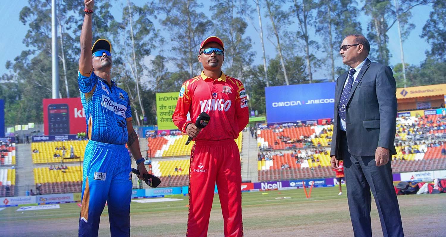 एनपीएल–२ : लुम्बिनीविरुद्ध कर्णालीले टस जितेर पहिला फिल्डिङ गर्दै