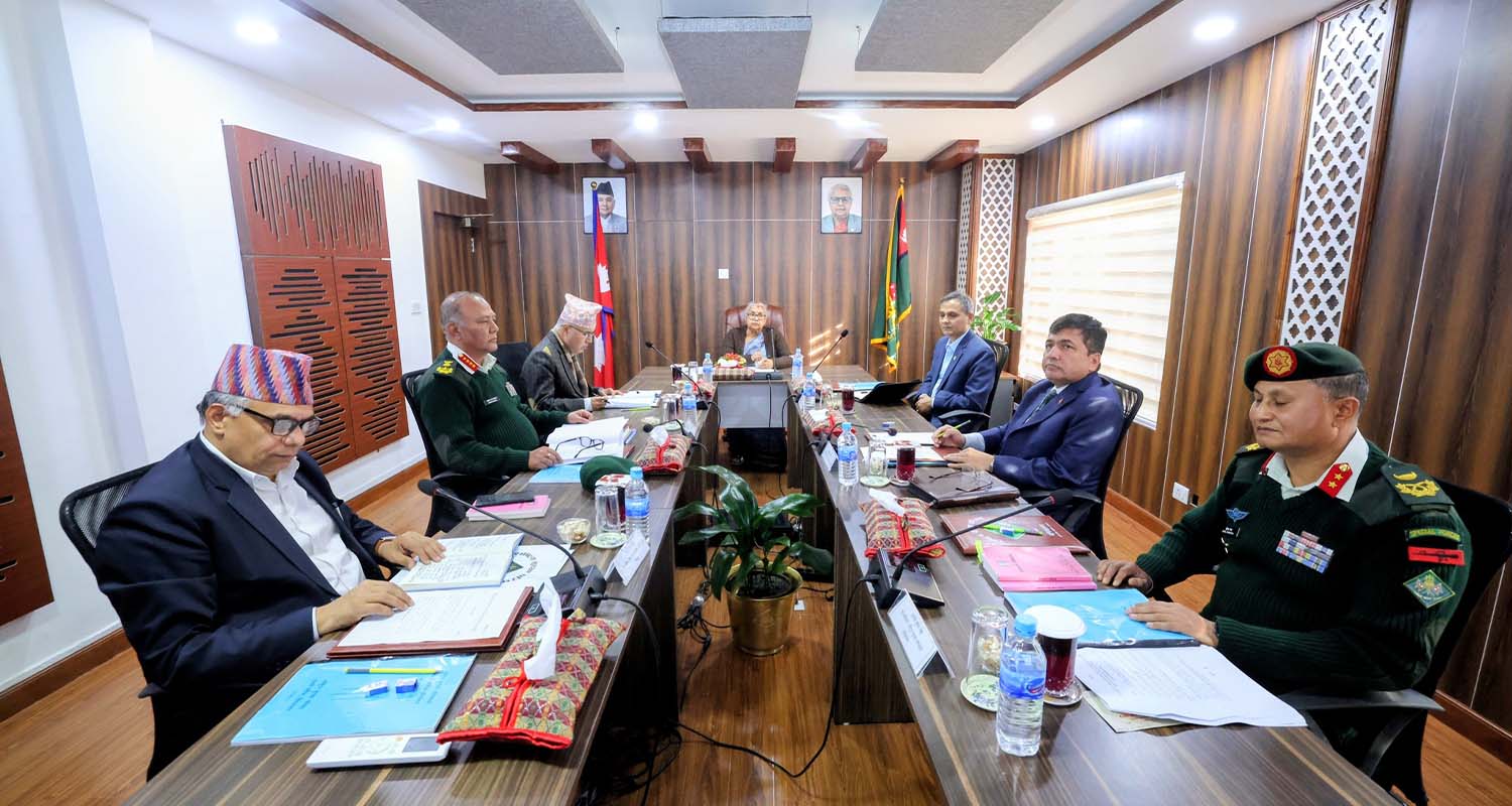 प्रतिनिधिसभा निर्वाचनमा सुरक्षाका लागि सेना परिचालन गर्ने निर्णय