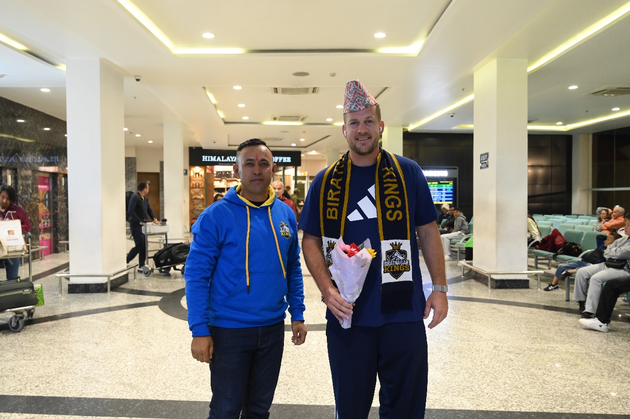 जर्ज मन्सी र साम हिजलेट विराटनगर किङ्समा सामेल हुन नेपाल आइपुगे,