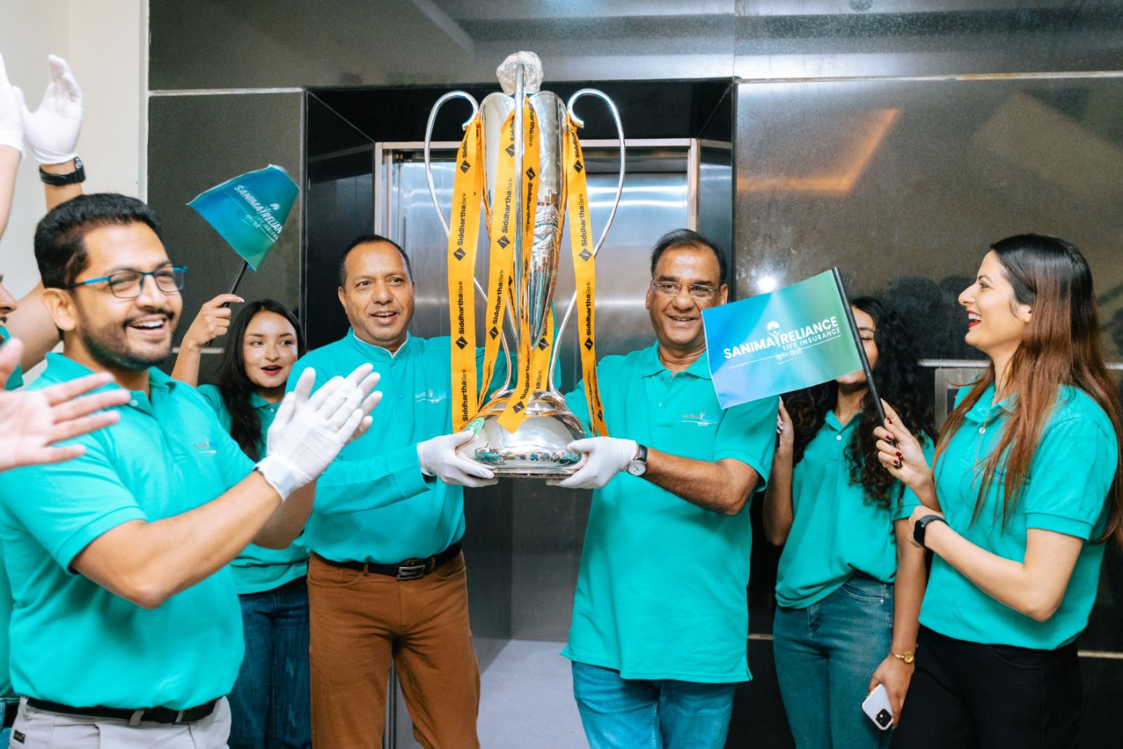 नेपाल प्रिमियर लिगको दोस्रो संस्करणको ट्रफी टुर सानिमा रिलायन्स लाईफमा