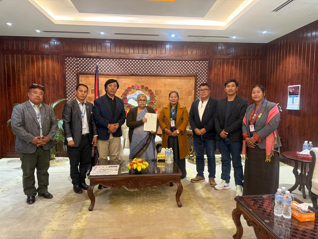 उपल्लो मुस्ताङमा कायम रहेको निषेध फुकुवा गर्न स्थानीय जनप्रतिनिधिको माग