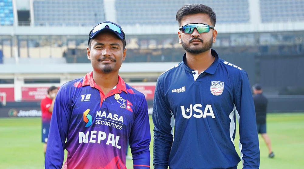 विश्वकप लिग– २ः आज नेपाल र अमेरिकाबीच खेल हुदै