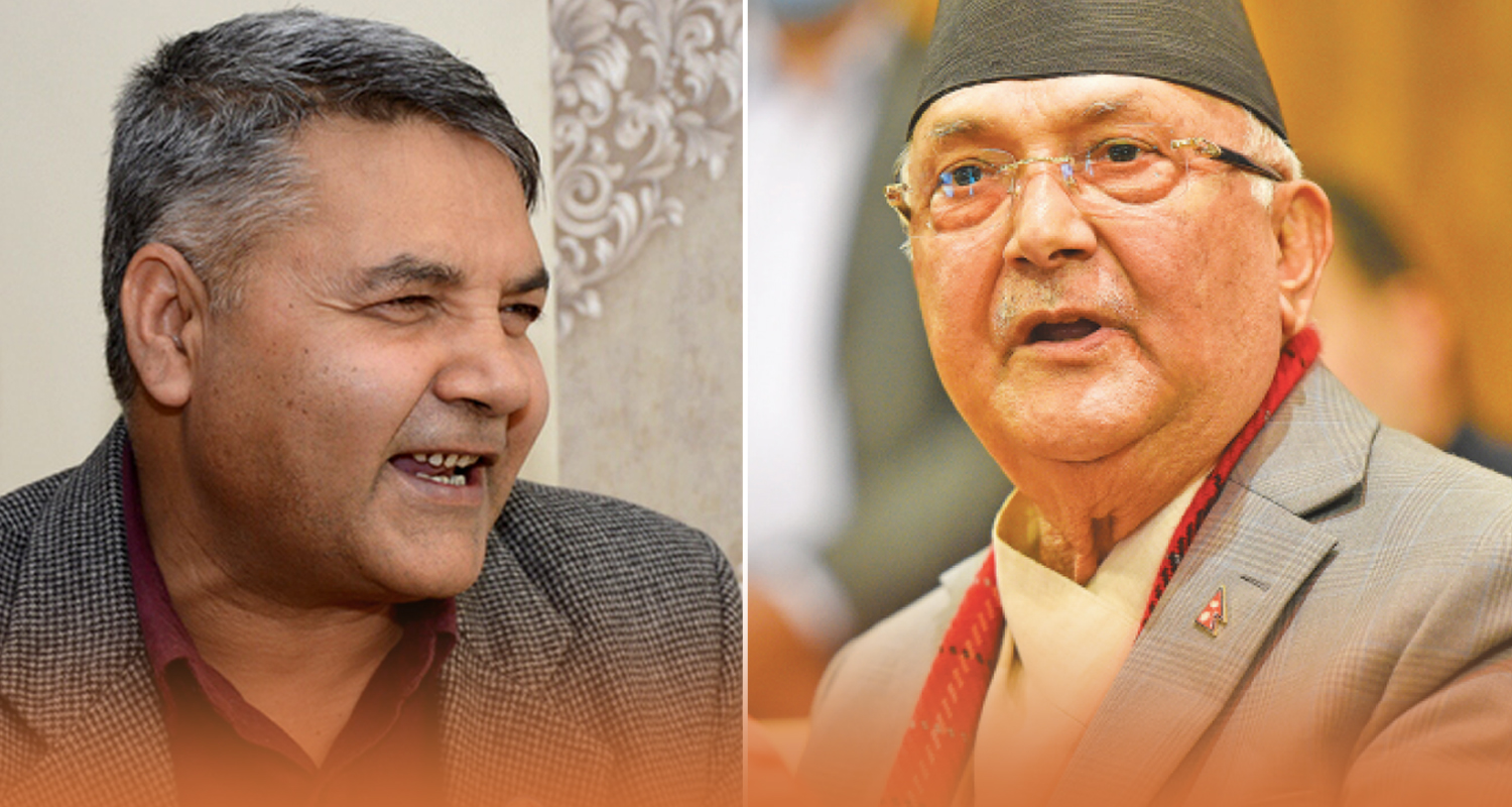 ओलीलाई गोकुल बास्कोटाको कटाक्ष– पार्टी फुटेपछि एकताको आवश्यकता याद गर्नु वाहियात