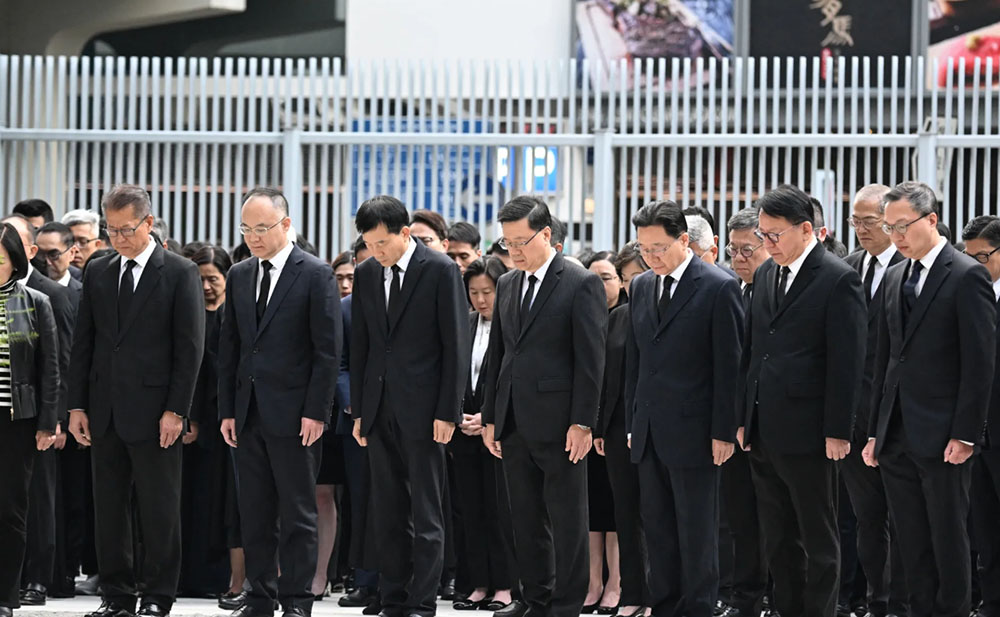 हङकङ आगलागी घटनामा तीन दिनको शोक