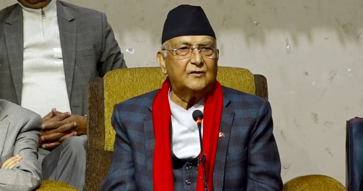 सिमरा घटनाबारे ओलीको प्रतिक्रिया– सभा गर्न नदिनेले कसरी चुनाव गराउँछ ?