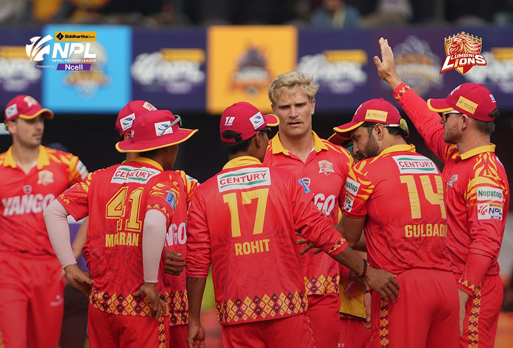 एनपीएलमा लुम्बिनीको दोस्रो जित, पोखरा ३ विकेटले पराजित