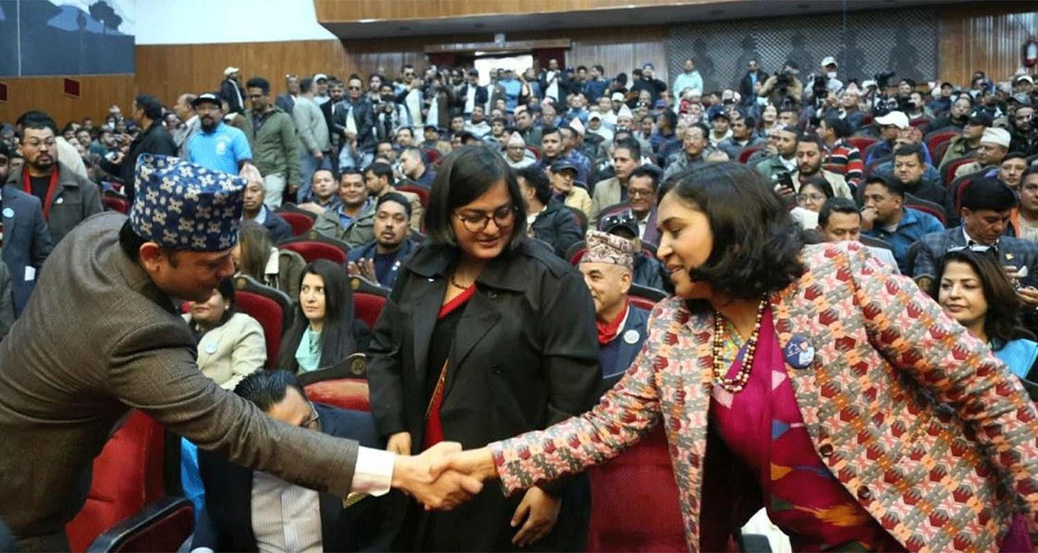 रास्वपा–विवेकशीलबीच एकता घोषणा कार्यक्रम सुरू