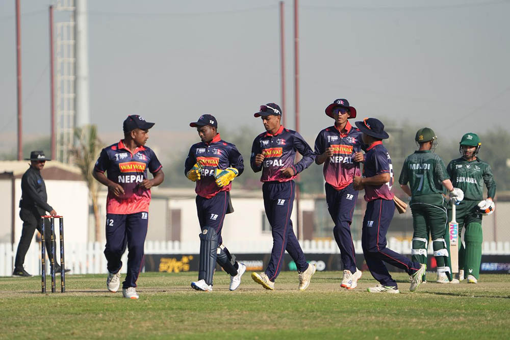एसीसी यू–१९ प्रिमियर कप: साउदी अरेबियाले नेपाललाई दियो २१९ रनको लक्ष्य