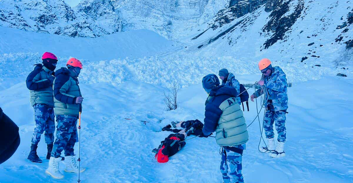 मनाङमा बेपत्ता दुई भारतीय बाबु–छोरीको शव फेला