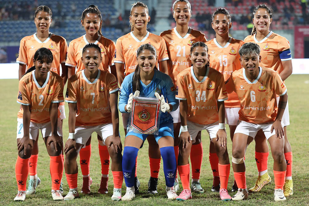 साफ महिला क्लब च्याम्पियनसिपः आज एपीएफको सामना कराची सिटीसँग