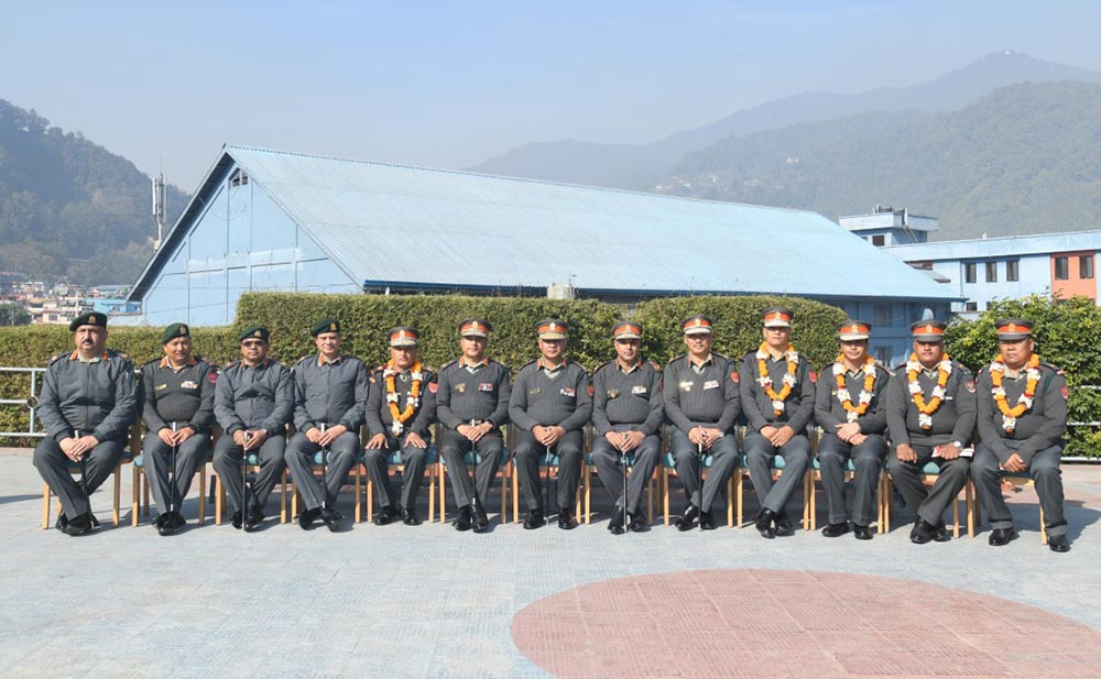 व्यावसायिकताकासाथ कार्यक्षेत्रमा लाग्न सशस्त्र महानिरीक्षक अर्यालको निर्देशन