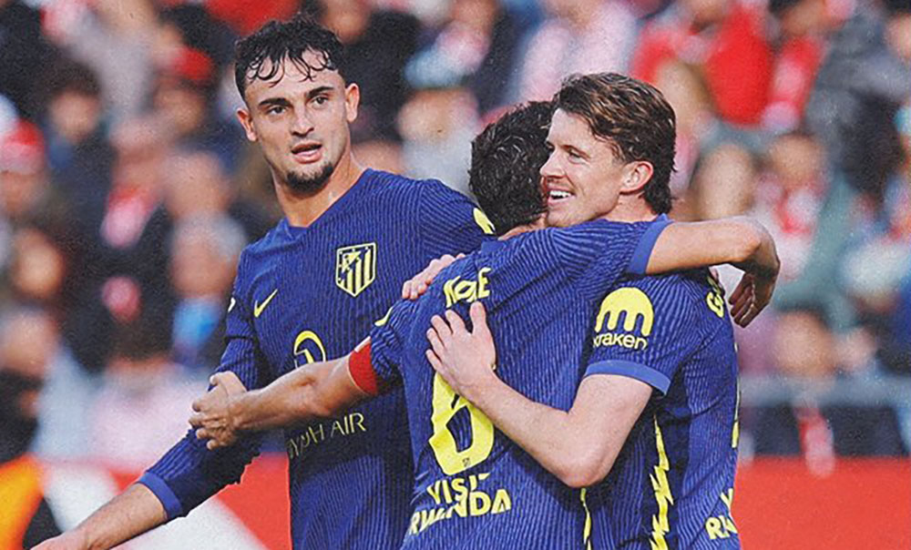 जिरोनामाथि एटलेटिको म्याड्रिडको सहज जित