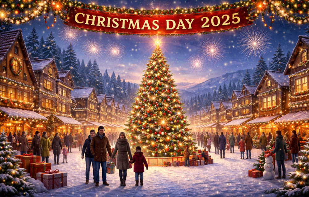 क्रिश्चियन धर्मावलम्बीहरूले आज क्रिसमस डे मनाउँदै
