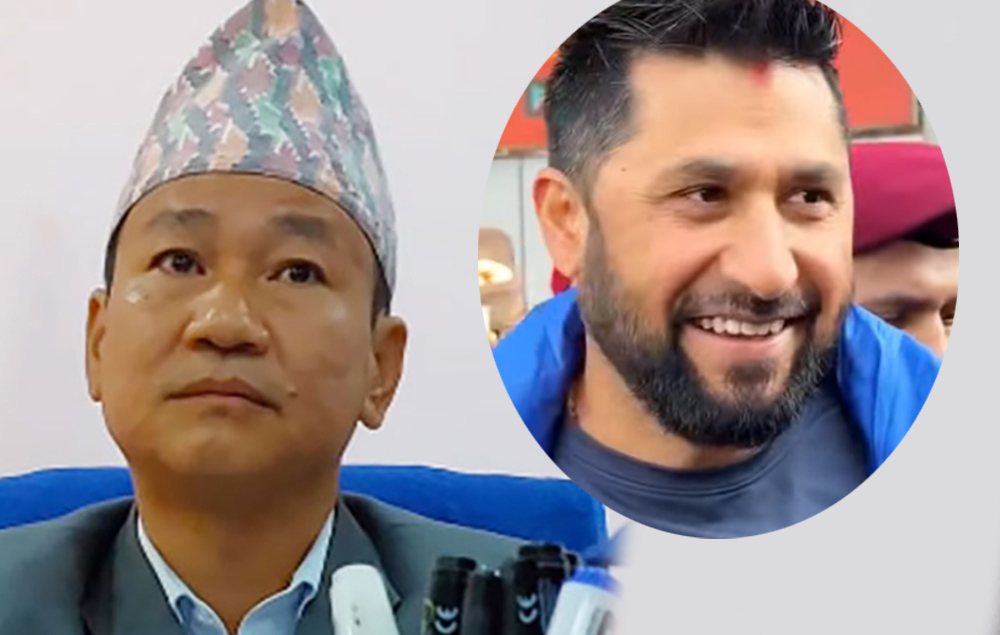 रविलाई हर्क साम्पाङको सझाव, बुझाइने २ करोडको स्रोत खुलाउनु होला